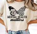 Mental health matters with butterfly