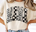 MAMA CHEETAH CHECKERED PRINT