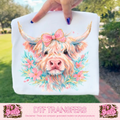 PASTEL COW WITH BOW – A3