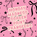 In stock Screen Print Transfers