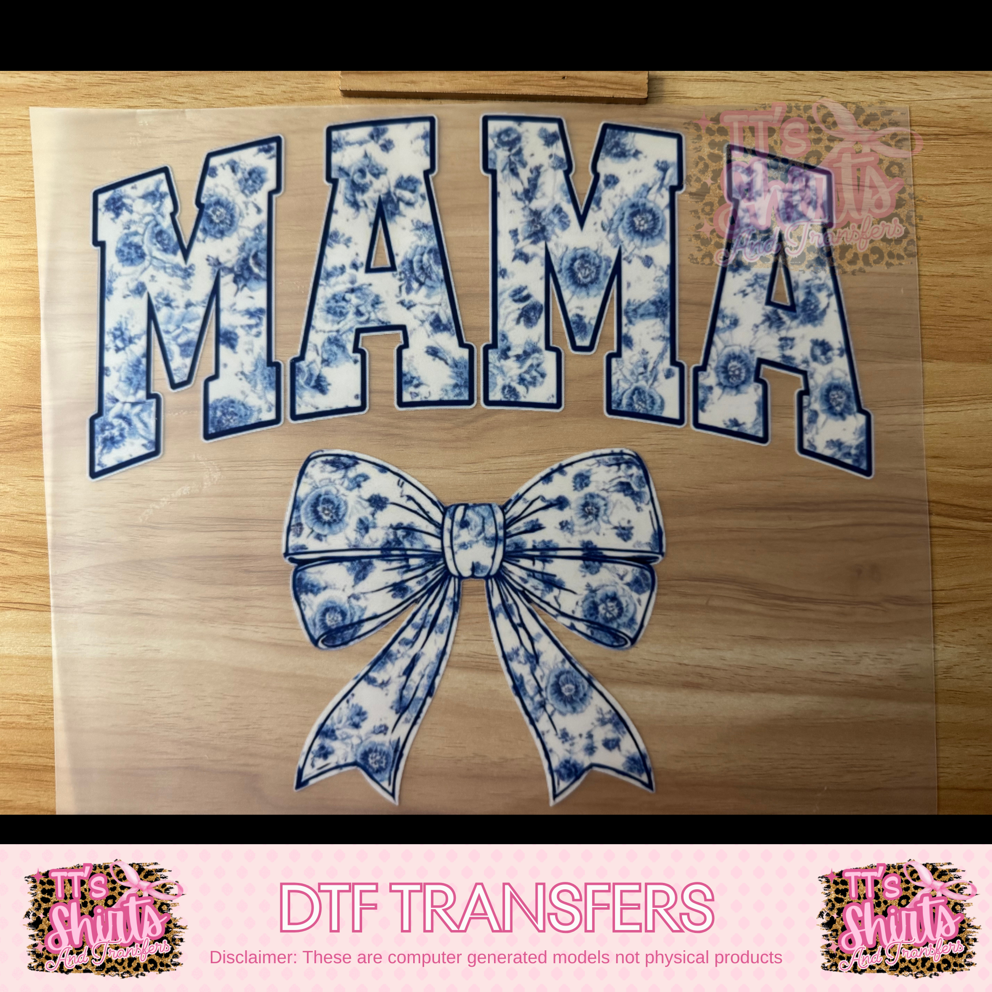 MAMA BLUE FLORA - A7