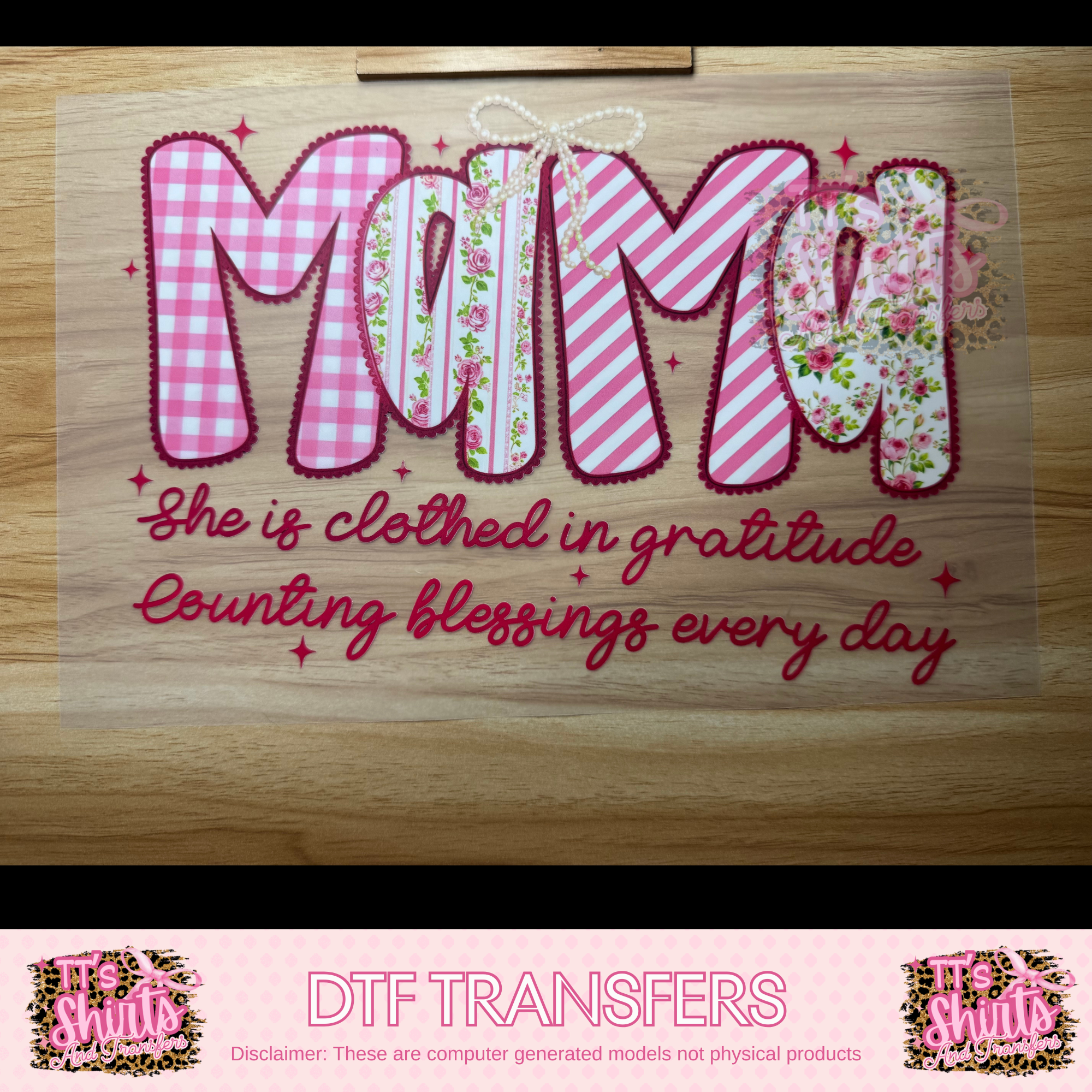MAMA SHE IS CLOTHED IN GRATITUDE - A7