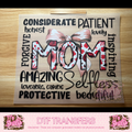 MOM WITH ENCOURAGING WORDS - A7