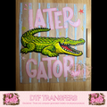 LATOR GATOR PINK LETTERS - A6