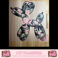 CAMO BALLOON DOG - A6