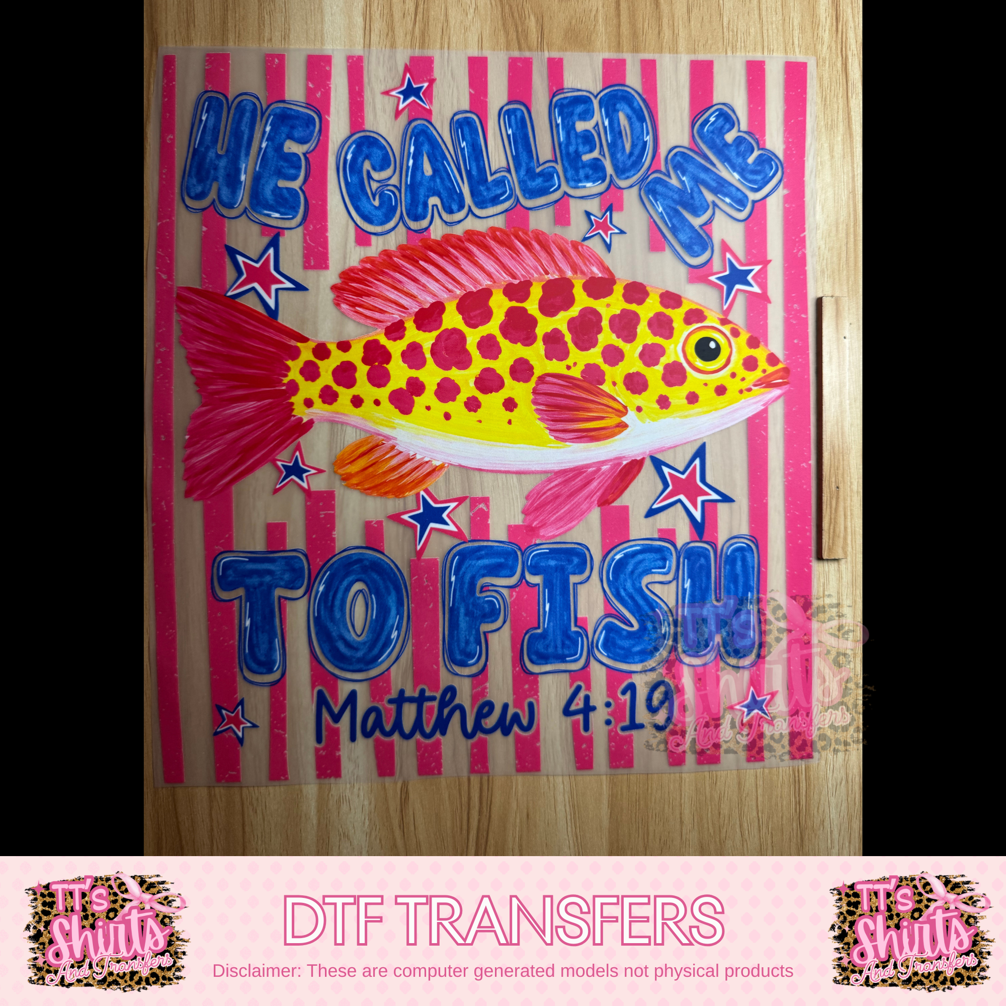 HE CALLED ME TO FISH - A6