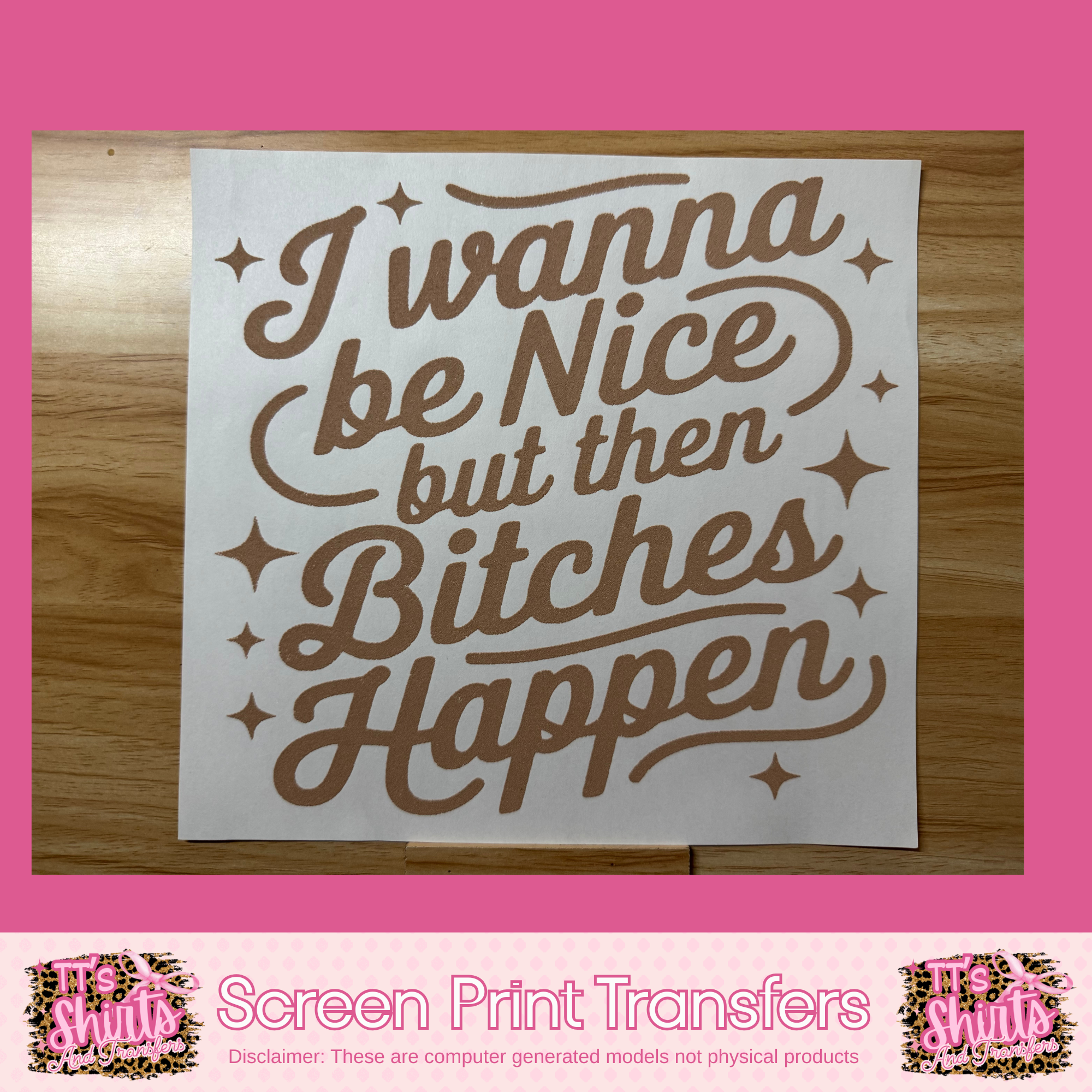 I WANNA BE NICE - A9
