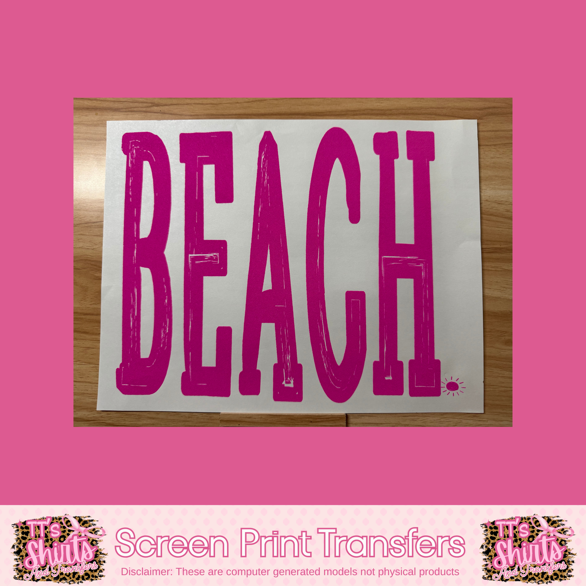 BEACH NEON PINK - A8