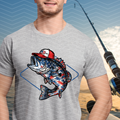 Red white and blue bass mm051826