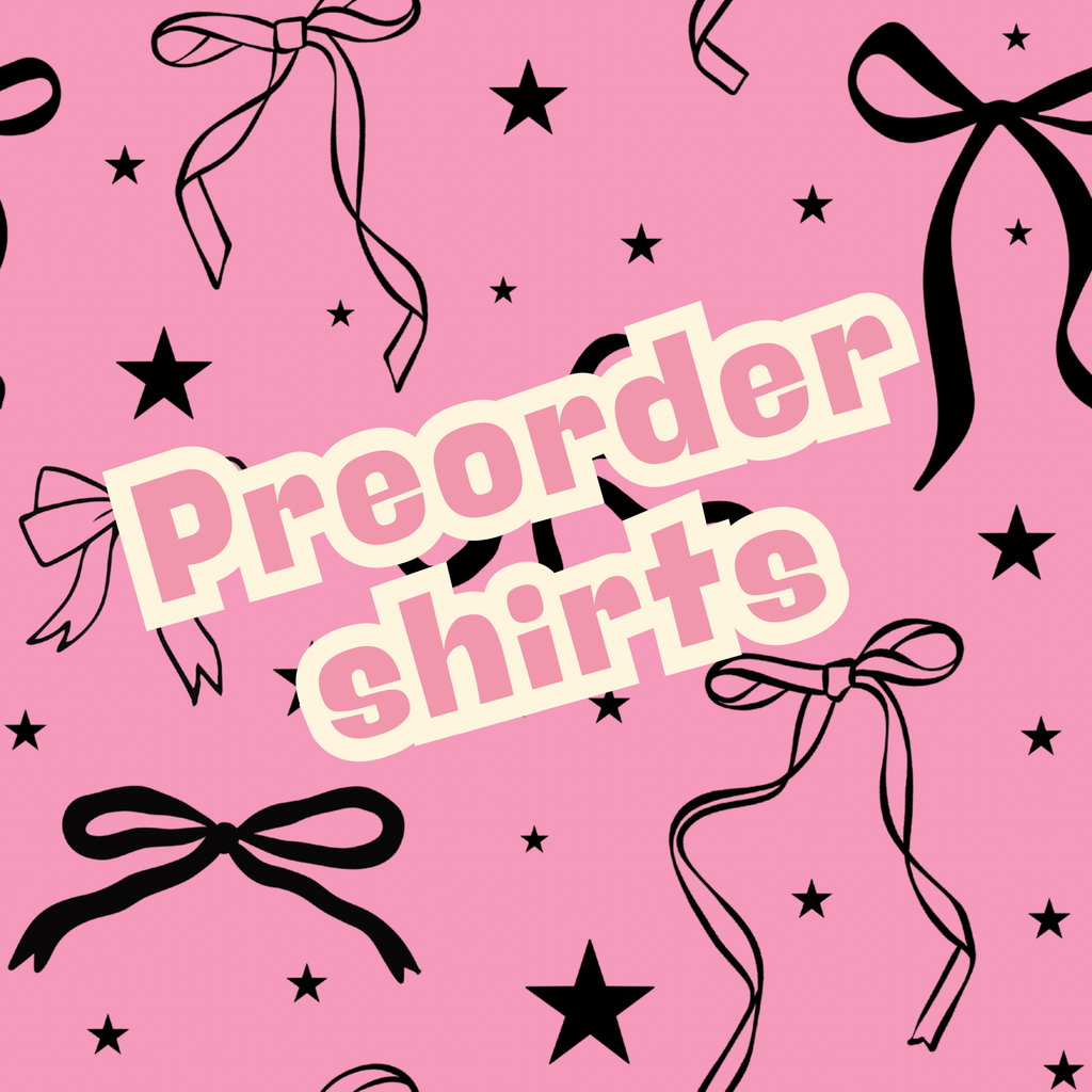 Live shirt claims (preorder shirts)